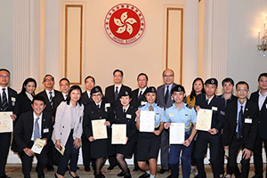 Award Ceremony at the Government House