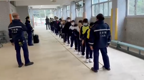 1月27日社區教育組到馬鞍山靈糧小學