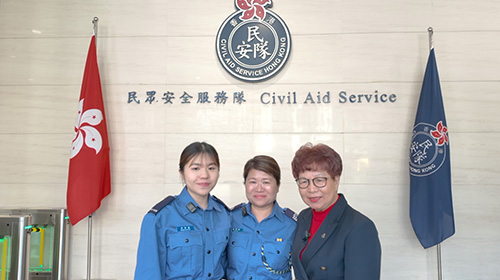 5月10日母親節三位女隊員分享