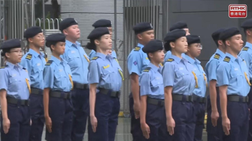 9月30日 香港電台凝聚香港 民安隊少年團步操比賽