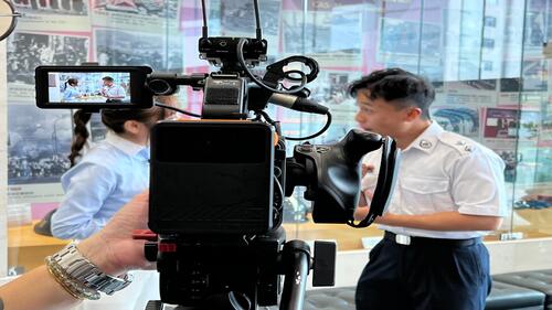 1月15日香港電台 少年團新團員啟導課程