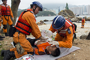 Tropical Cyclone Operation (Casualty Handling and use of AED)