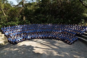 Group photo of CAS new recruit graduation training camp