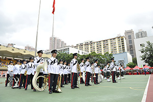 荃湾升旗表演