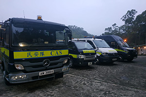 Different types of CAS Vehicles